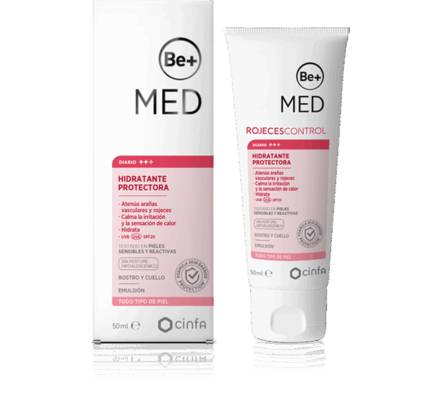 Be+ MED Hidratante Protectora SPF 20 todo tipo piel 40 ml