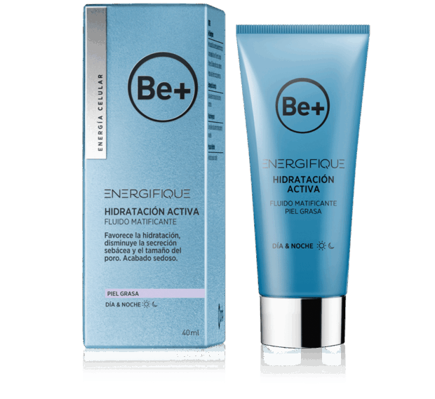 Be+ Hidratación Act Des Fluido Hidratante 24 h piel grasa 40 ml