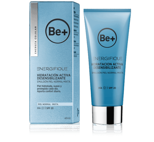 Be+ Hidratación Act Des emulsión piel normal /mixta SPF20 40 ml
