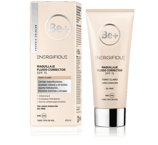 Be+ maquillaje fluido corrector SPF15 40 ML